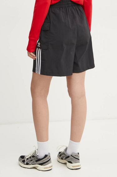Šortky adidas Originals 3 Stripe Cargo Shorts Čierna | JH1077, 2