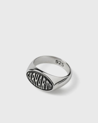 Prsteň Carhartt WIP Silver Signet Ring Metalická | I034754-95.XX, 1