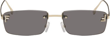 Slnečné okuliare FENDI Fendi 'Fendi First' Crystal Sunglasses Šedá | FE4172USM5432A 840126860511, 0
