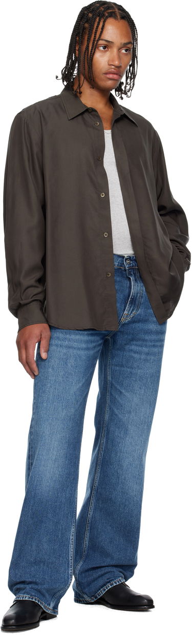 Košeľa OUR LEGACY Evening Shirt Hnedá | M4252ED, 3