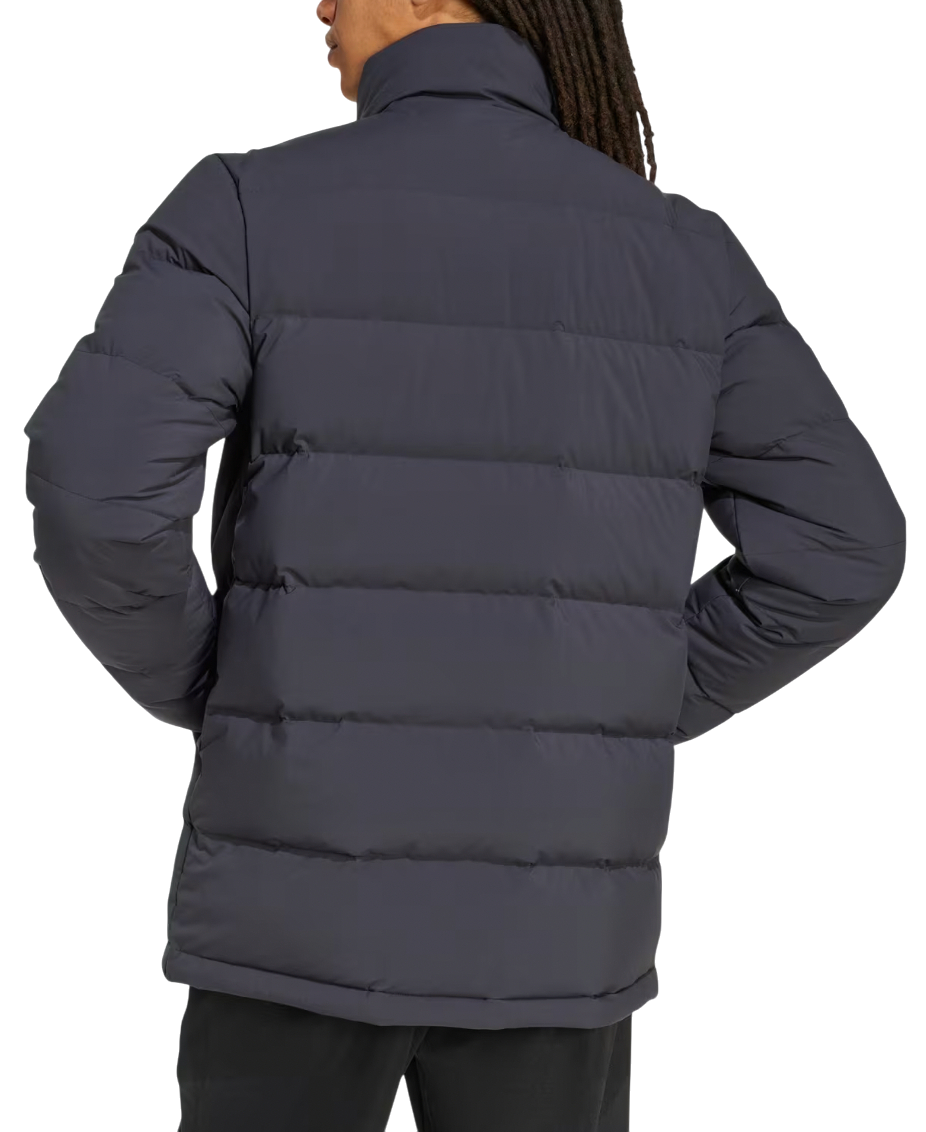Prešívaná bunda adidas Originals Helionic Mid-Length Down Puffer Jacket Šedá | jn2092, 1