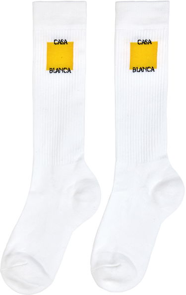 Ponožky Casablanca Casablanca Square Socks Biela | AS24-ACC-077-03, 1