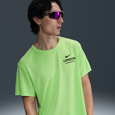 Tričko Nike Nike Miler Running T-Shirt Zelené | IF5753-337, 0