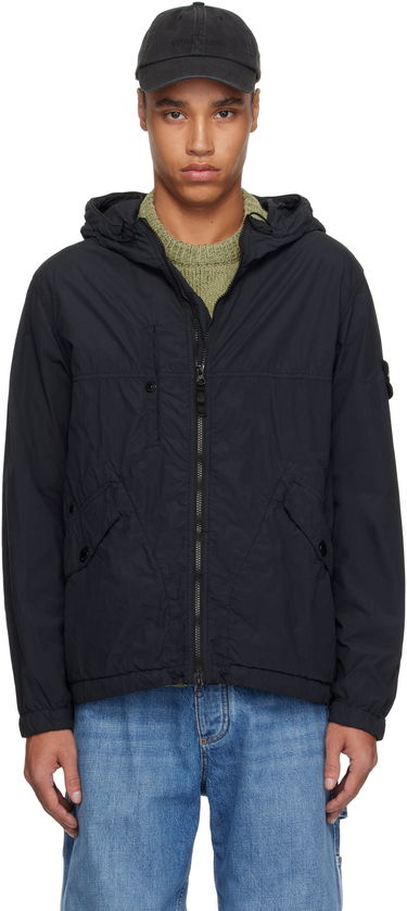 Vetrovka Stone Island Stone Island Nylon Ghost Jacket Čierna | K1S15 4100032 S00F6, 0