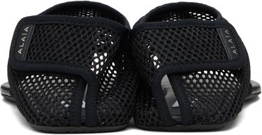 Starostlivosť o obuv Alaïa ALAÏA Thong Fishnet Sandals Čierna | AA3S126TK050, 1