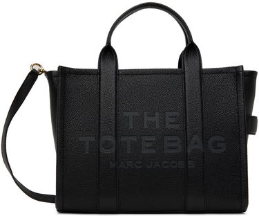 Tote bag Marc Jacobs Marc Jacobs 'The Tote Bag' Leather Medium Tote Čierna | 2P3HTT044H02, 0
