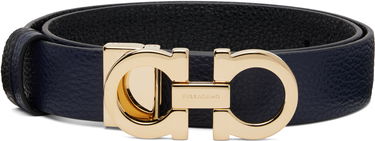 Opasok FERRAGAMO Ferragamo Reversible Belt Navy | 673955, 0