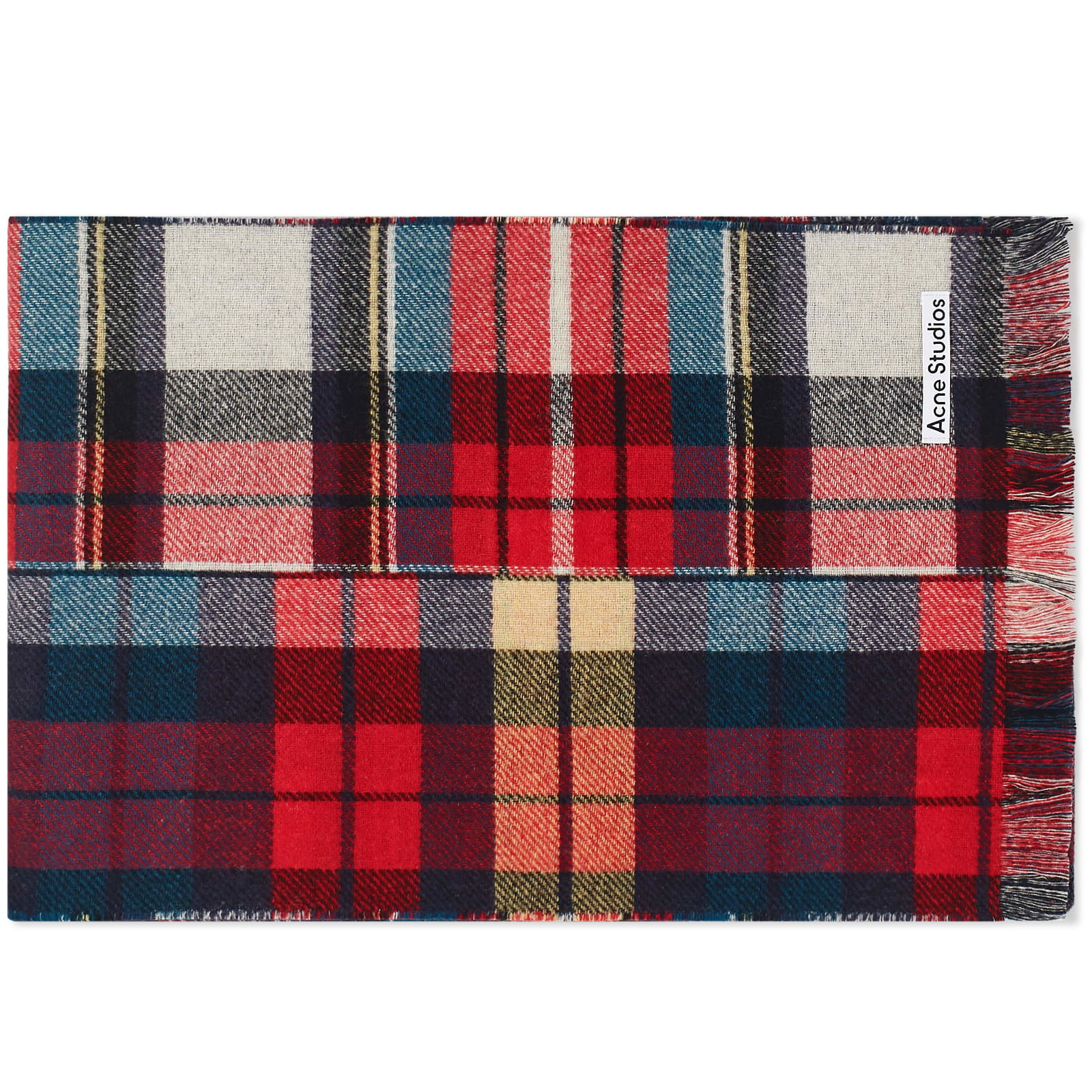 Vorata Patchwork Tartan Scarf