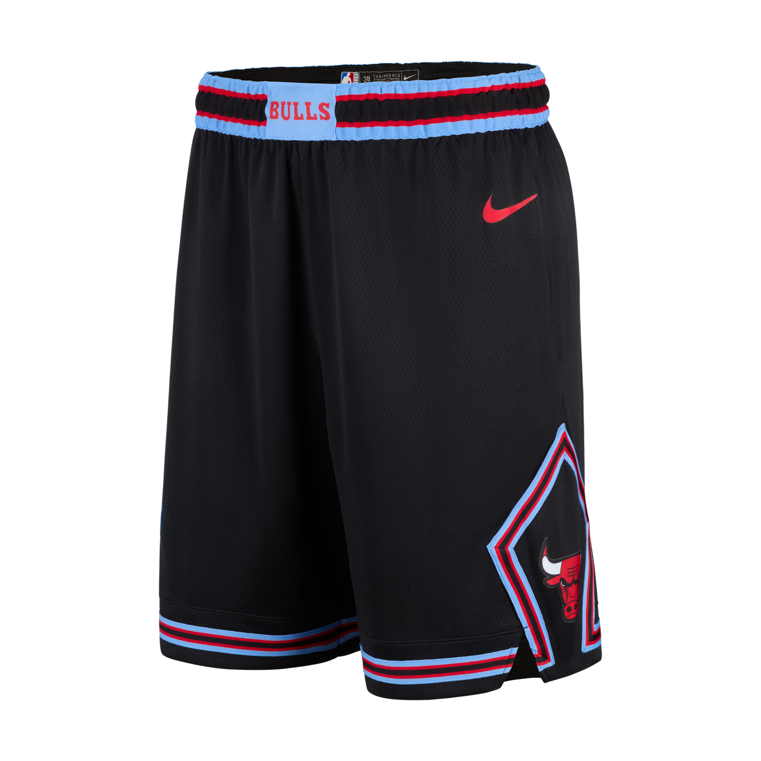 Šortky Nike Chicago Bulls City Edition Dri-FIT NBA Swingman Shorts Polyester Čierna | HM6031-010, 0
