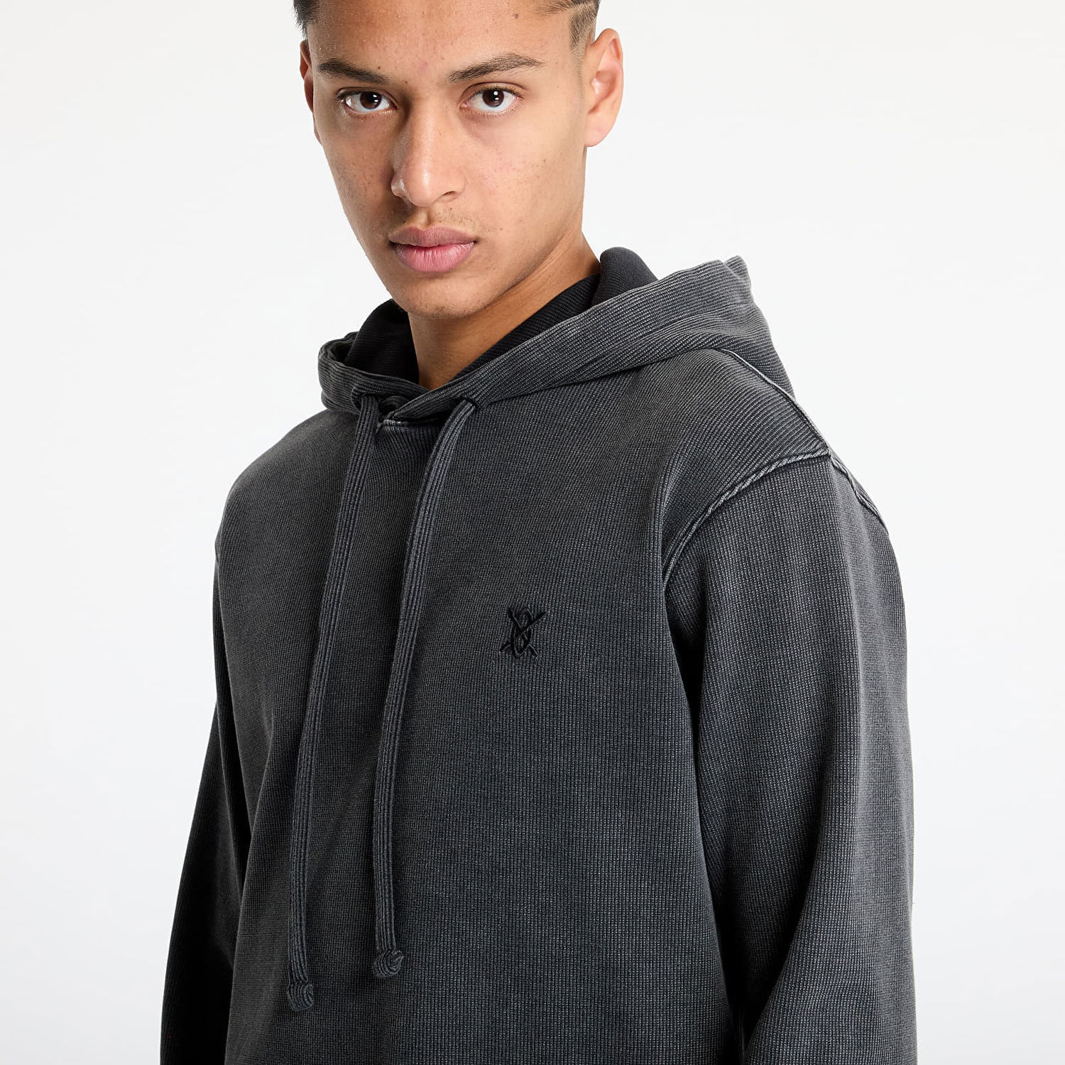 Mikina DAILY PAPER Daily Paper Zawadi Rib Hoodie Šedá | 2423031, 1