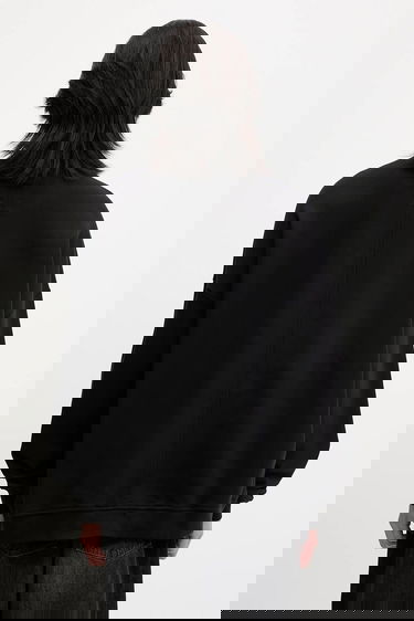 Mikina Rick Owens Rick Owens DRKSHDW Knitted Jumbo Sweatshirt Čierna | CM01E1669.CHFE, 2