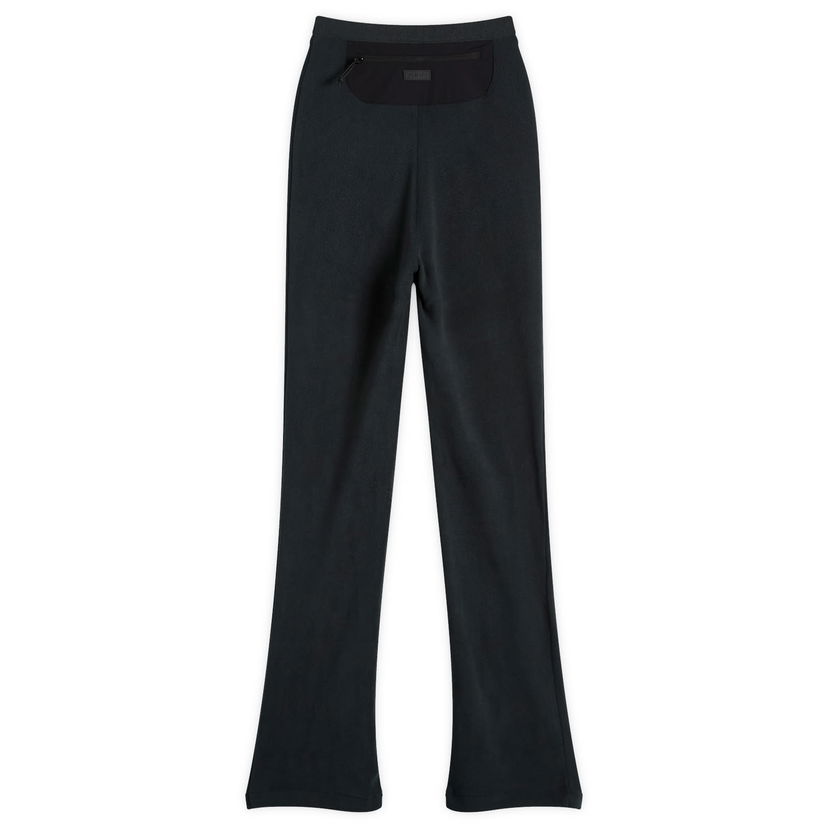 Tepláky SKIMS Lounge Fleece Flared Pant Čierna | PT-PNT-7290W-DKT
