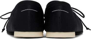 Tenisky a topánky Maison Margiela MM6 Maison Margiela Satin Pointe Logo Ballerina Flats Čierna | S59WZ0100 P5560, 1