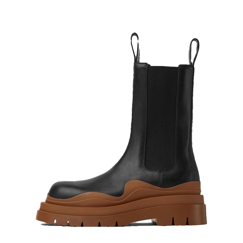Tenisky a topánky Bottega Veneta Leather Chelsea Boots Čierna | 630297 VBS50 1753