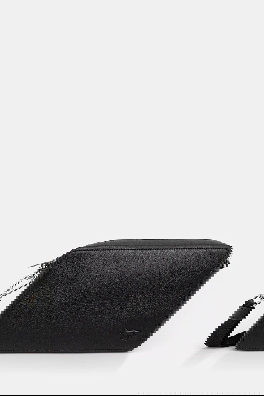 Kabelka MAISON KITSUNÉ Profile Fox Crossbody Čierna | PM05106LC0045, 0