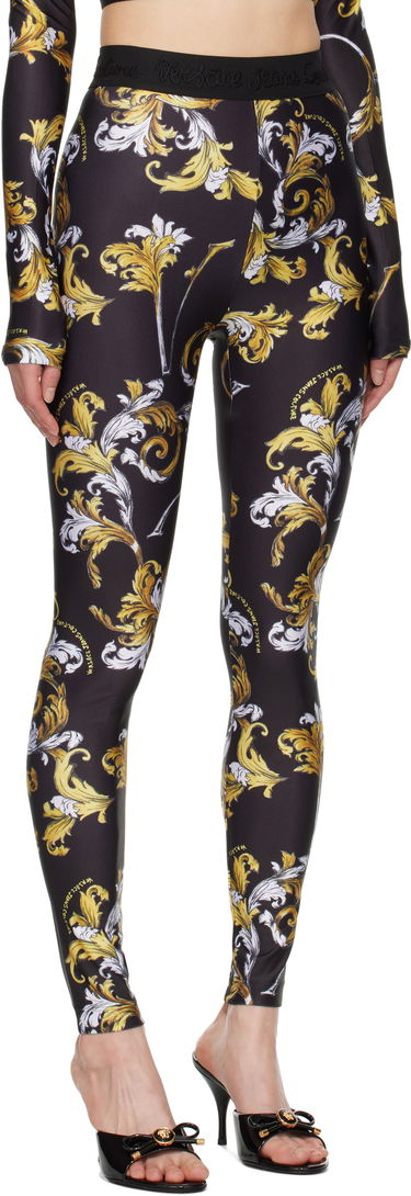 Legíny Versace Versace Jeans Couture Barocco Print Leggings Ružová | E78HAC101_EJS470, 4