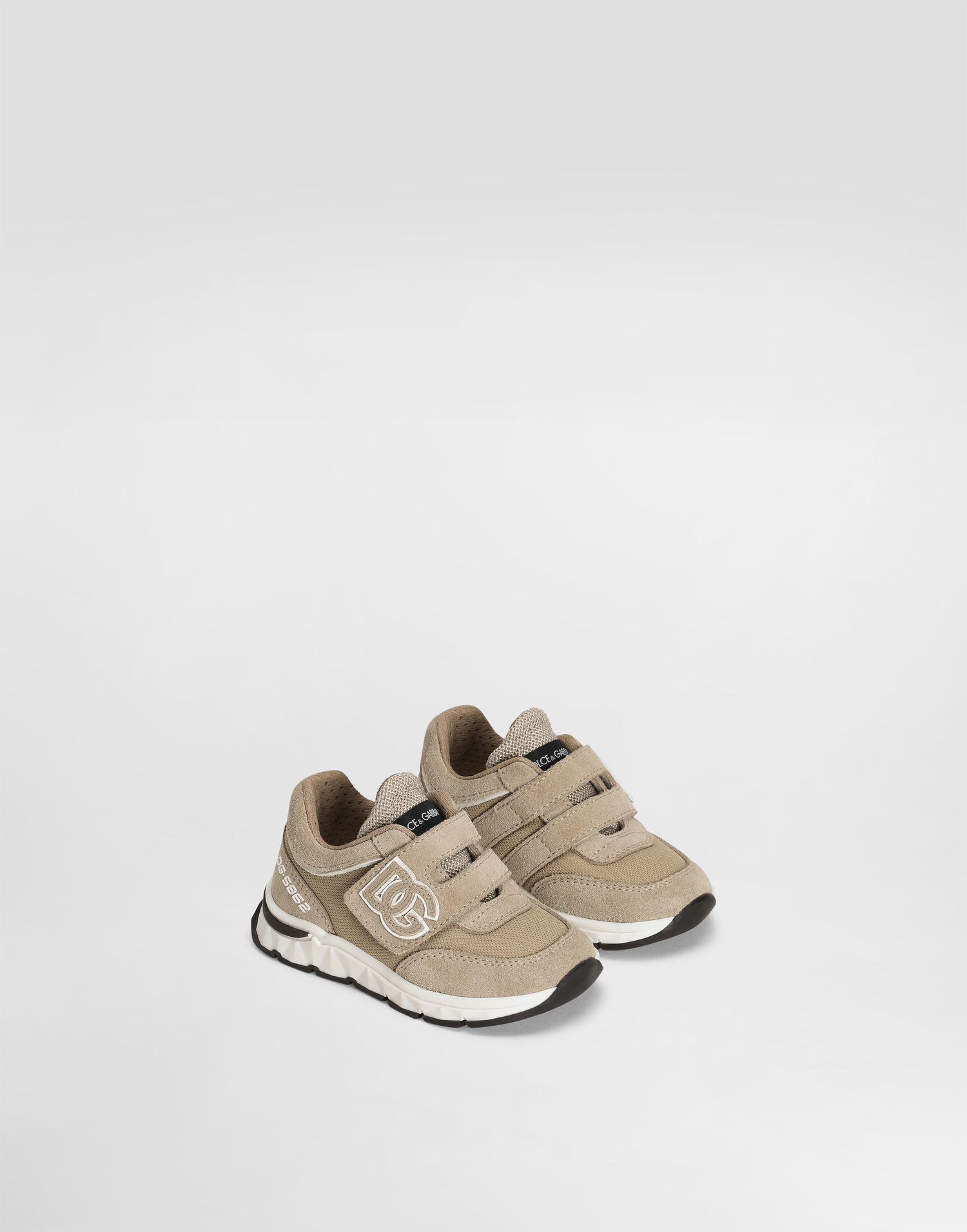 Doplnky Dolce & Gabbana Dolce & Gabbana DG Running Mesh and Split Leather First Steps (19-26) Béžová | DN0199AA9548B183, 1