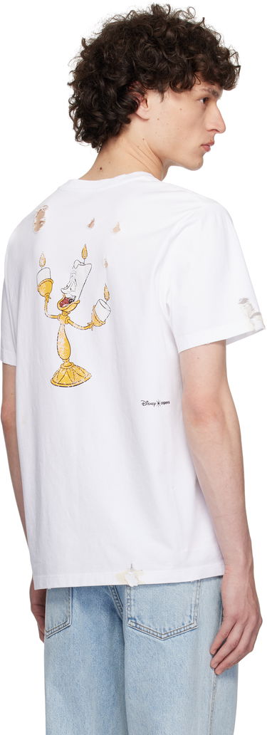 Tričko Coperni Coperni Disney 'Burned By You Before' Boxy T-Shirt Biela | DJS144F5028AMEN, 2