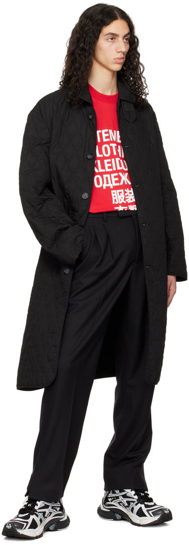 Kabáty VETEMENTS VTMNTS Hunter Quilted Coat Čierna | VL14CO200B, 3