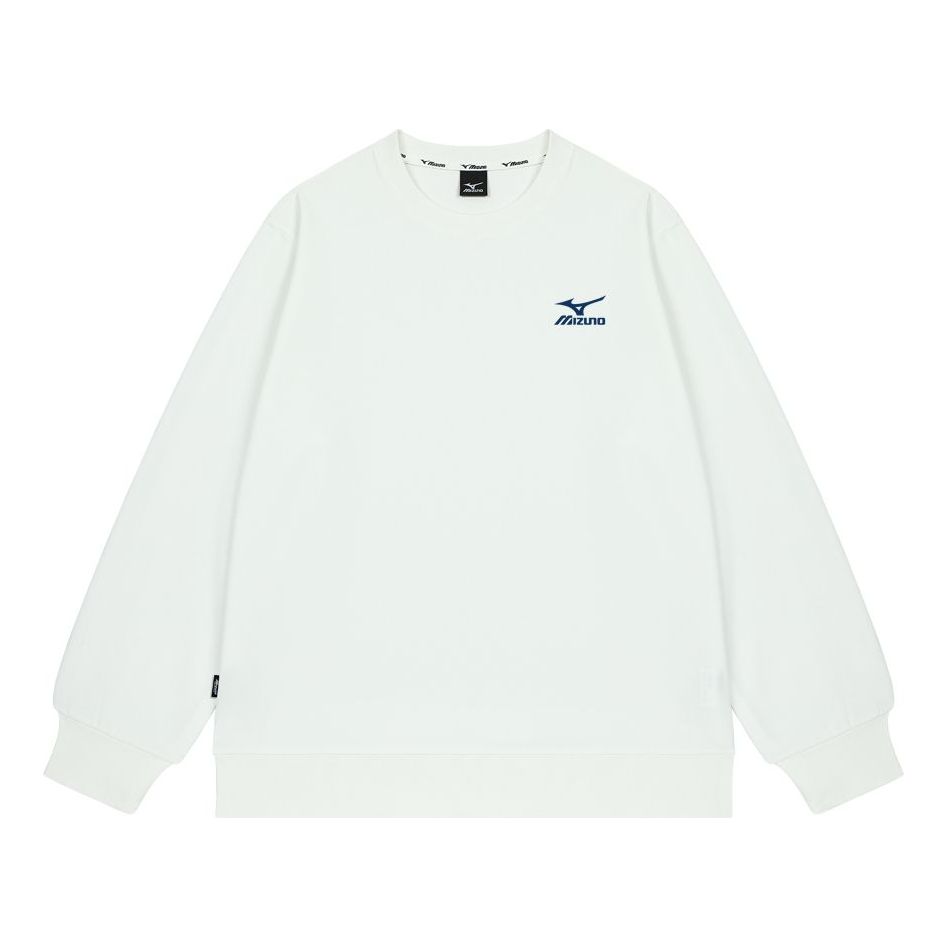 Mikina Mizuno Mizuno Graphic Sweatshirt Biela | A2CA2A66, 0