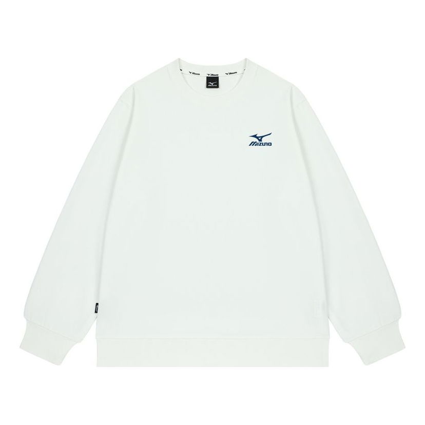 Mikina Mizuno Mizuno Graphic Sweatshirt Biela | A2CA2A66
