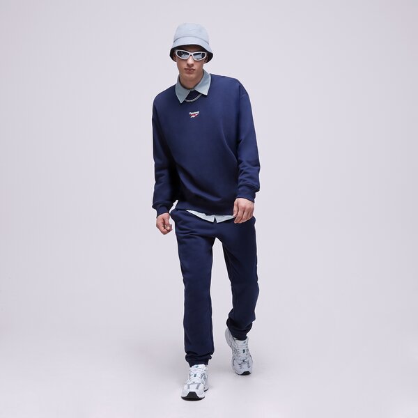 Mikina Reebok Cl Sv Crew Navy | HS7146, 1