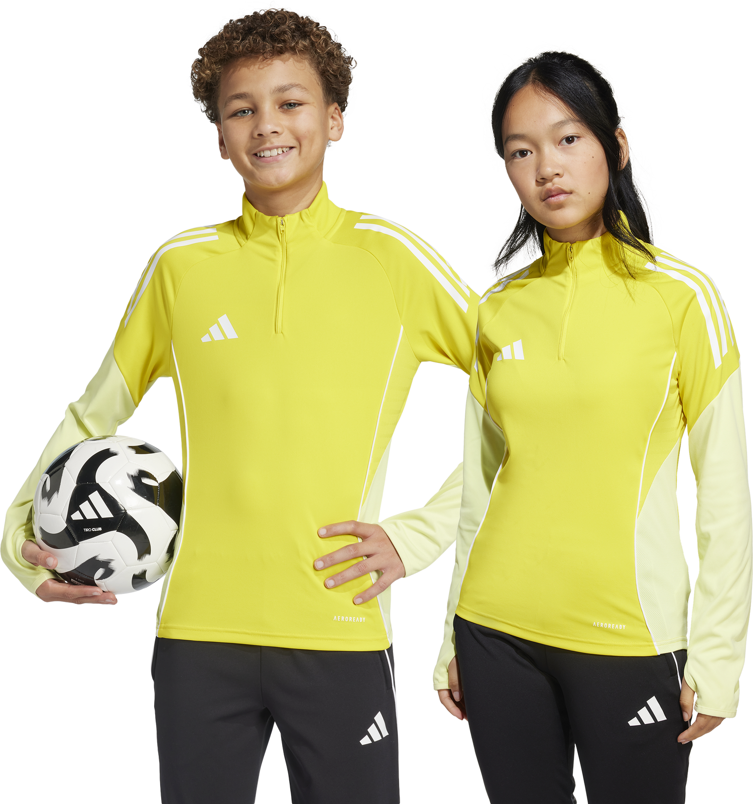 Mikina adidas Originals adidas Tiro 25 Training 1/4 Zip Top Žltá | ji8957, 1