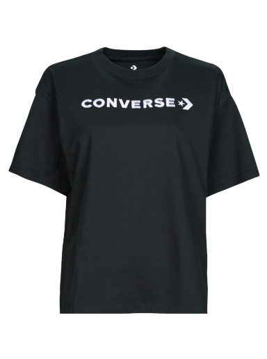 Tričko Converse WORDMARK RELAXED TEE Čierna | 10024661-A03