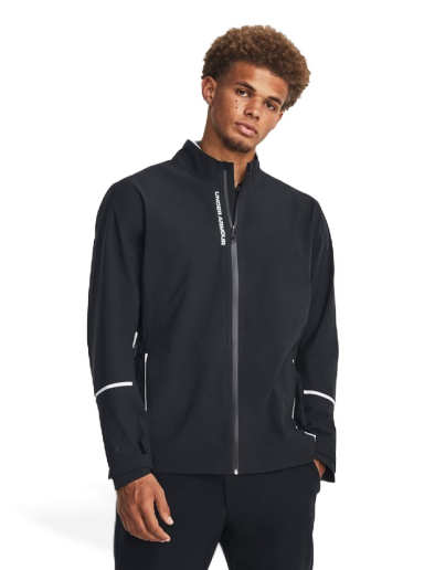 Vetrovka Under Armour Waterproof Gold Clothing Čierna | 1378885-001