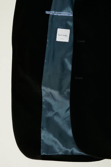 Bunda Paul Smith Paul Smith Velvet Blazer Čierna | M1R.1545.K01346, 6