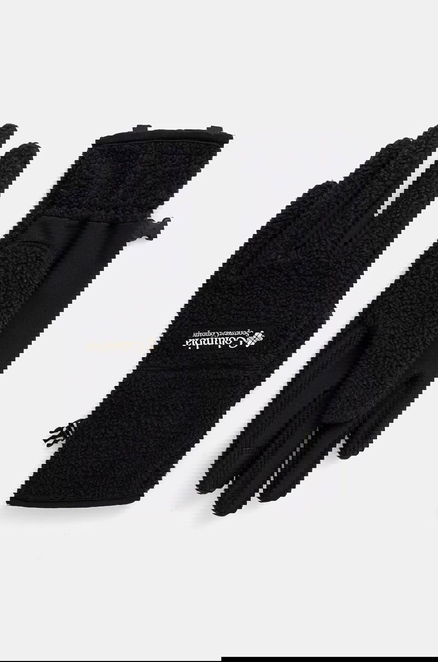 Rukavice Columbia Fleece Gloves Helvetia Čierna | 2094031, 0