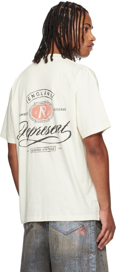 Tričko Represent Clo Grand Vintage Hand Drawn T-shirt Béžová | MLM100450, 2