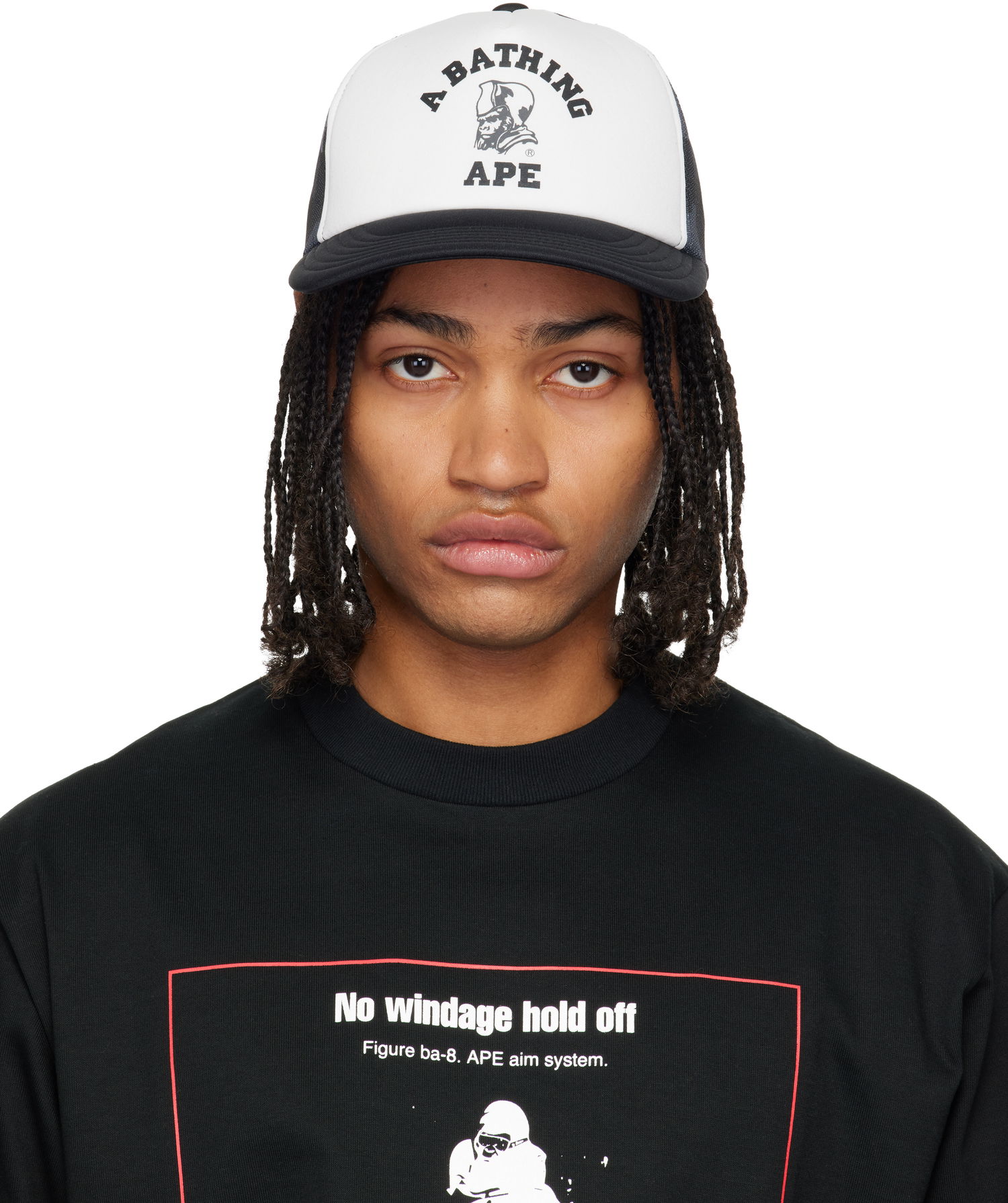 Šiltovka BAPE General Mesh Cap Čierna | 001CPL801007M, 0