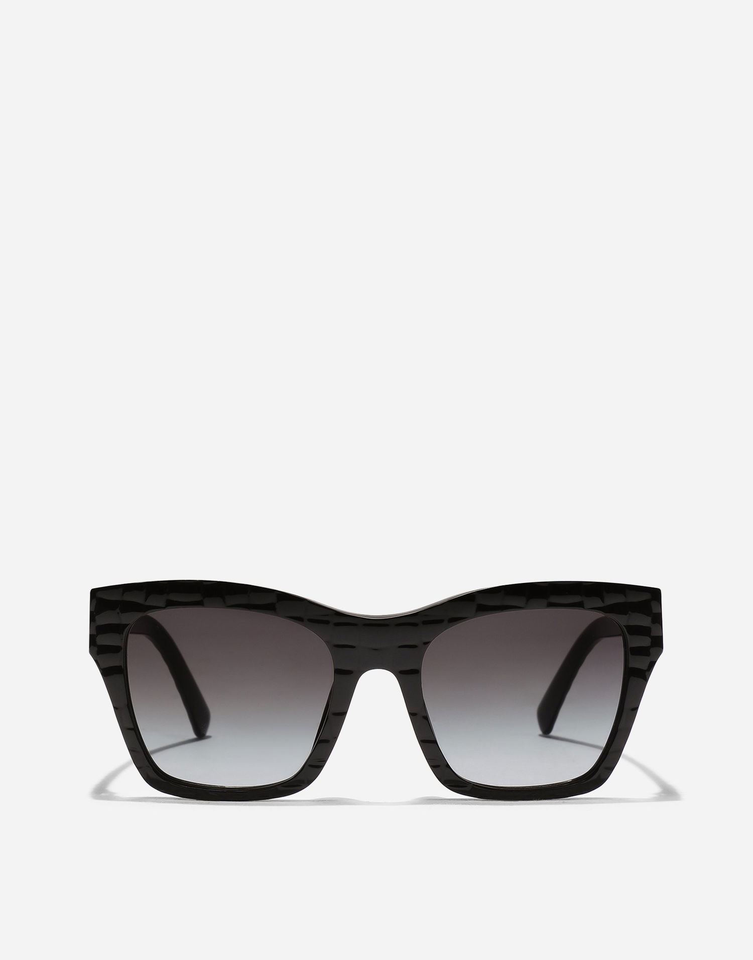 Slnečné okuliare Dolce & Gabbana New Arrivals Textured Crossed Sunglasses Čierna | VG4512VP88G9V000, 0