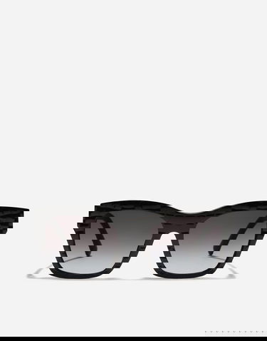 Slnečné okuliare Dolce & Gabbana New Arrivals Textured Crossed Sunglasses Čierna | VG4512VP88G9V000, 0