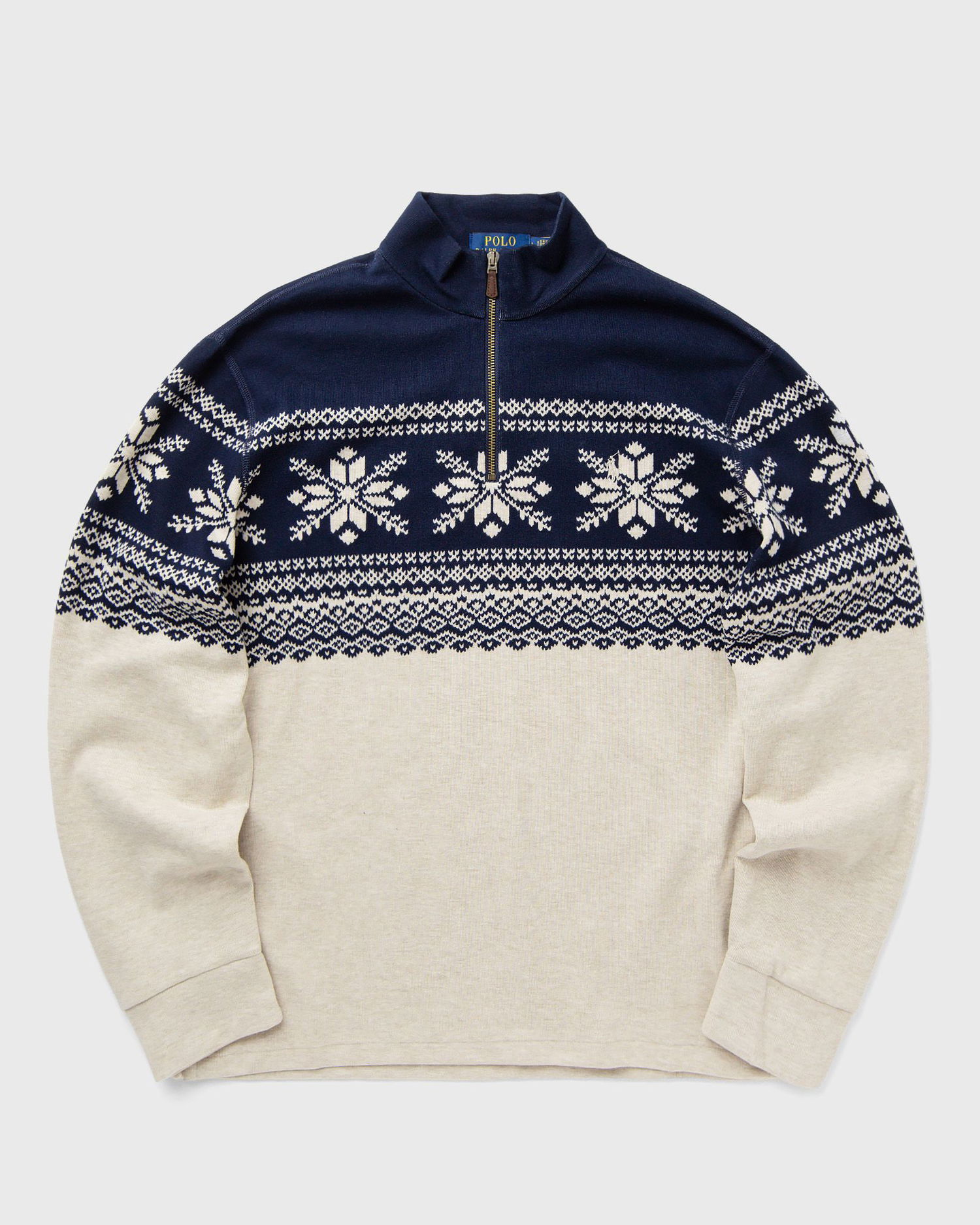 Sveter Polo by Ralph Lauren Half Zip Long Sleeve Sweater Modrá | 710952254001, 0