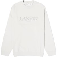 Mikina LANVIN Lanvin Embroidered Crew Sweatshirt Biela | RM-SS0004-J210-A23-04, 1