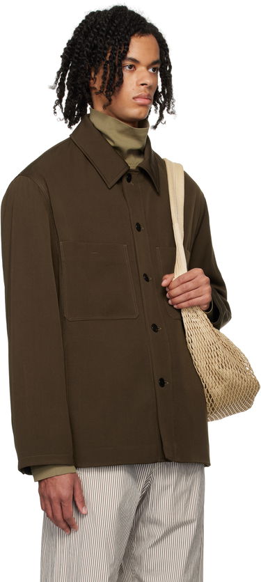 Košeľa LEMAIRE Lemaire Wadded Facing Jacket Čierna | OW1097 LF1317, 4