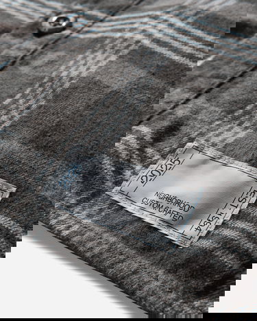 Košeľa Neighborhood Savage Tartan Check Longsleeve Shirt Šedá | 251AQNH-SHM01 GY×SX, 4