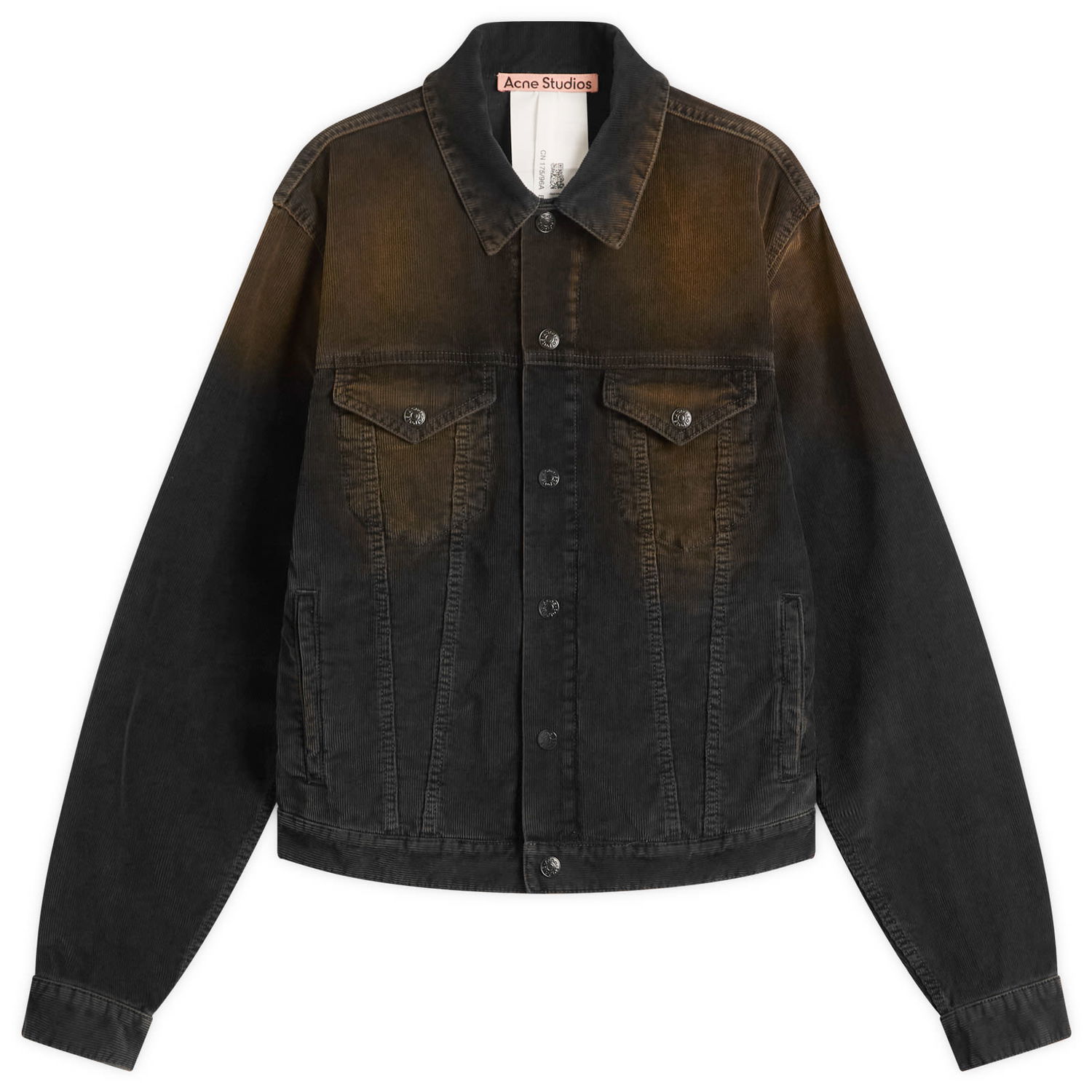 Bunda Acne Studios Corduroy Overshirt Hnedá | C90200-900, 0