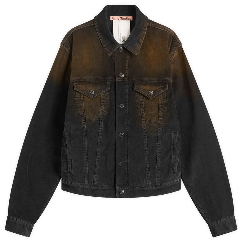 Bunda Acne Studios Corduroy Overshirt Hnedá | C90200-900