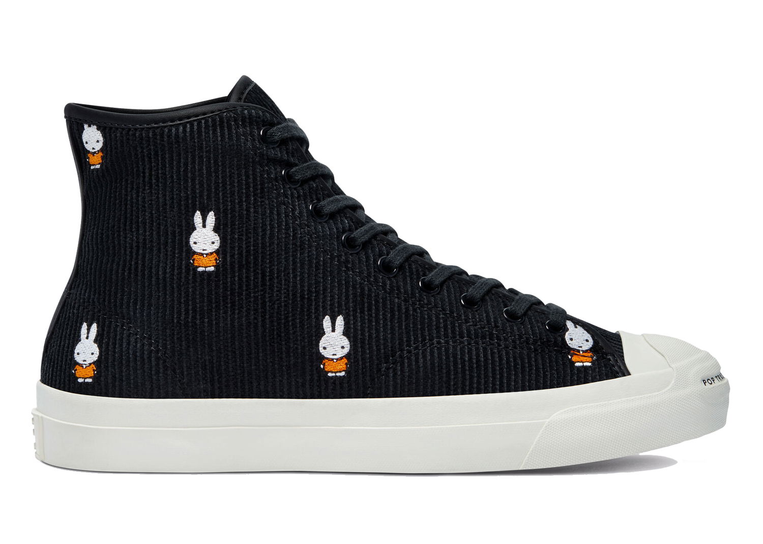 Tenisky a topánky Converse CONS Jack Purcell Pro Mid POP Trading Company Miffy Corduroy Čierna | 171951C, 0