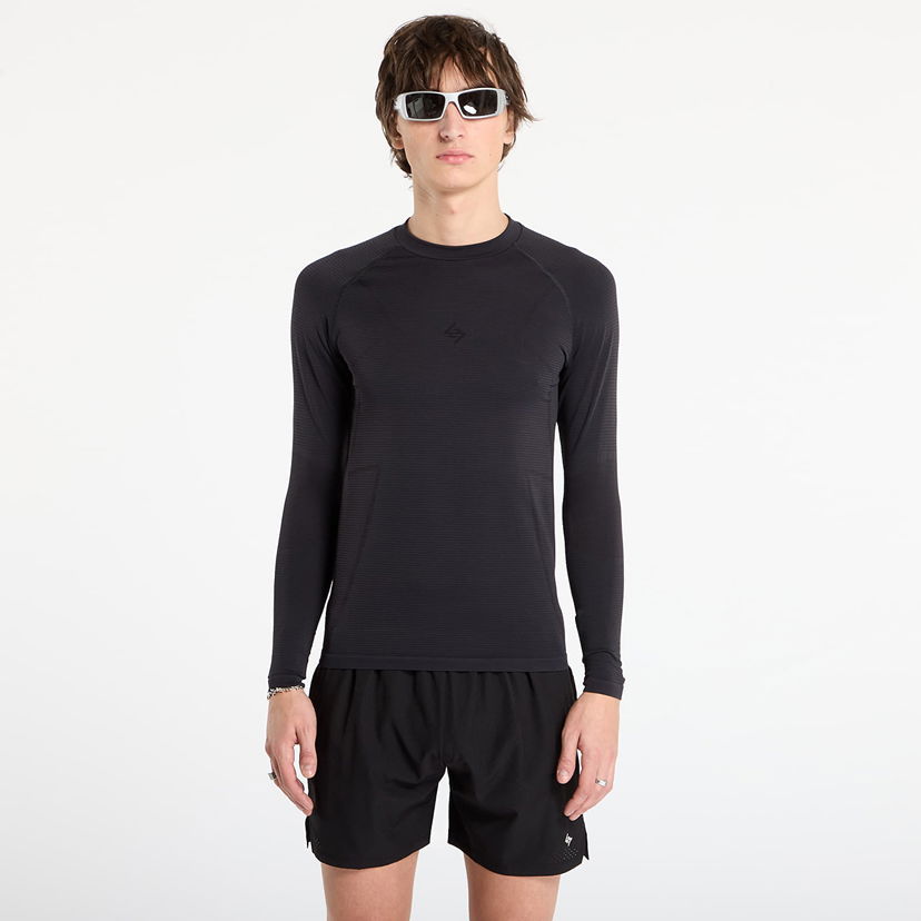 Tričko Represent Clo 247 Uprising Long Sleeve Seamless T-Shirt Čierna | 247M100057-01