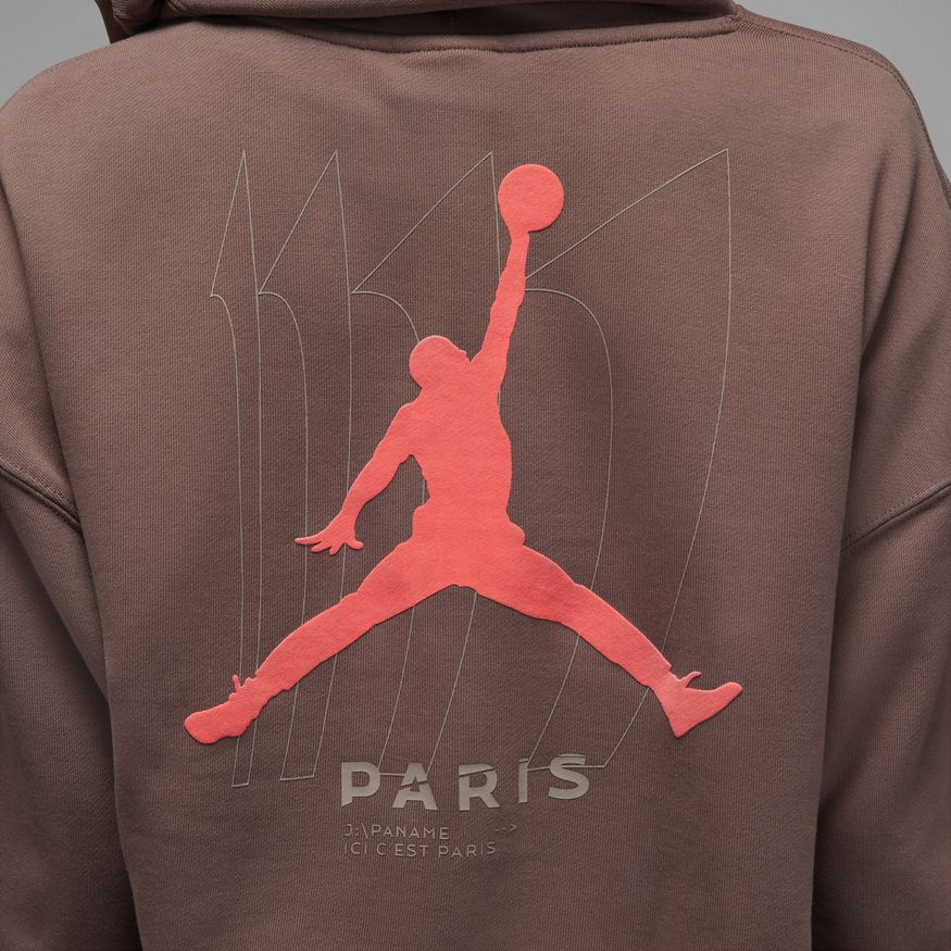 Mikina Jordan x Paris Saint-Germain Fleece Hoodie Hnedá | DN3346-291, 1