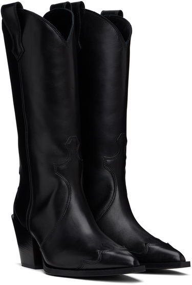 Oblečenie Aeyde Aeyde Ariel Western Boots Čierna | A11-AB-TBUP75CH-222-800-001, 3