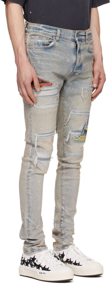Džínsy AMIRI AMIRI MA Cement Thrasher Skinny Jeans Čierna | AMDNSY1151, 4