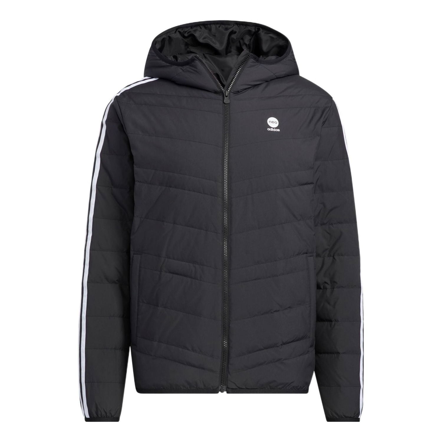 Prešívaná bunda adidas Originals Essentials Down Padded Jacket Čierna | HN4793, 0