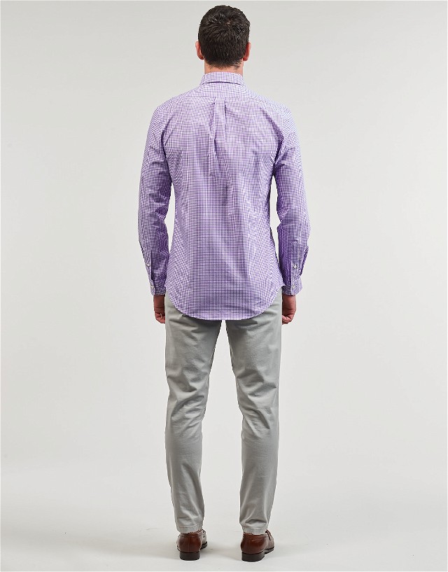 Long sleeved Shirt Polo Ralph Lauren CHEMISE AJUSTEE SLIM FIT EN POPELINE RAYE