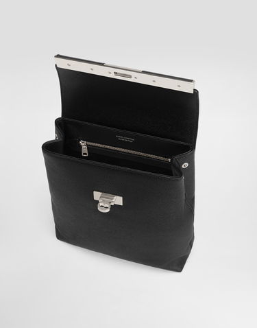 Kabelka Dolce & Gabbana Dolce & Gabbana Marlene Alpine Calfskin Crossbody Bag Čierna | BM2482A9AB680999, 3