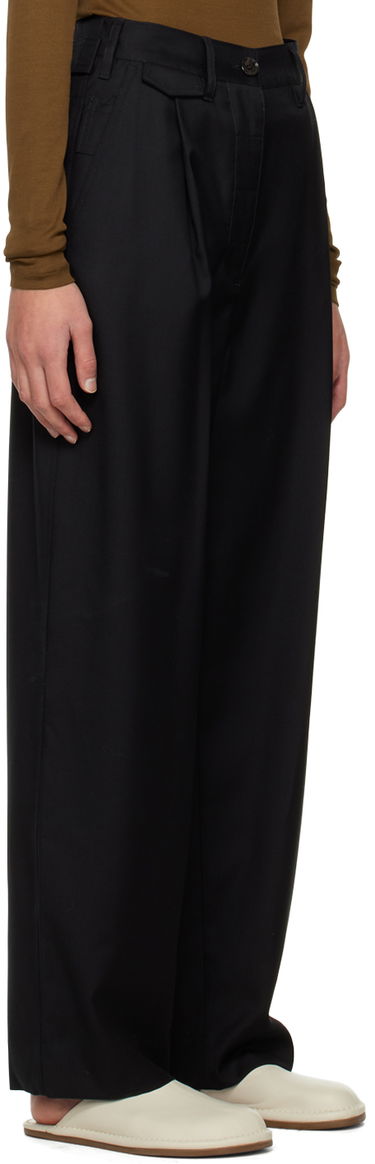 Nohavice TOTEME TOTEME Fluid Trousers Čierna | 224-2005-244, 1